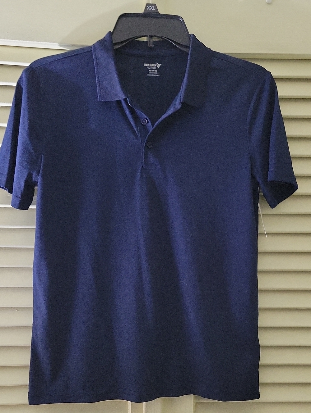 Old Navy Boy's Athletic Navy Polo Shirt